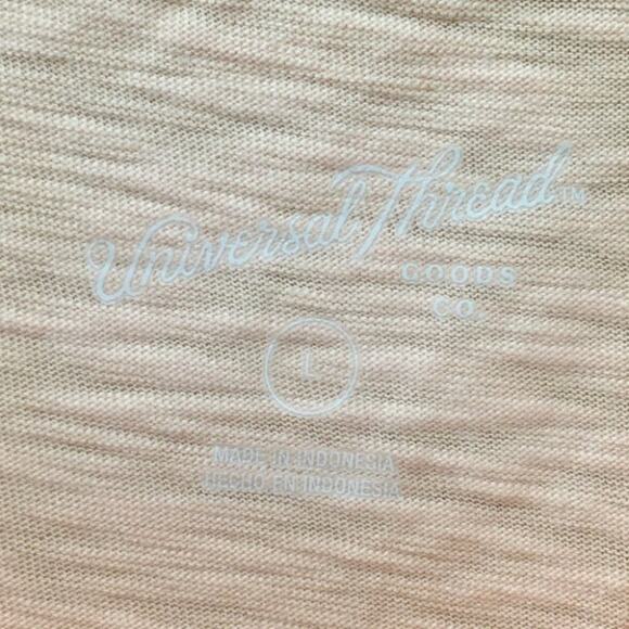 NEW Universal Thread Women’s L Maxi Dress Ruffle Flutter Sleeve 100% Cotton - Picture 6 of 14